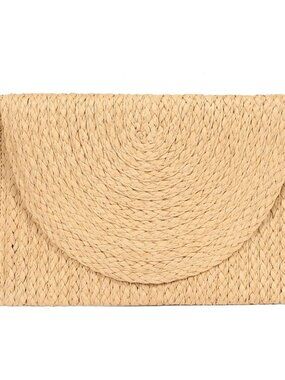Beach Bags Straw Purse for Women Clutch Envelope Crossbody Bag